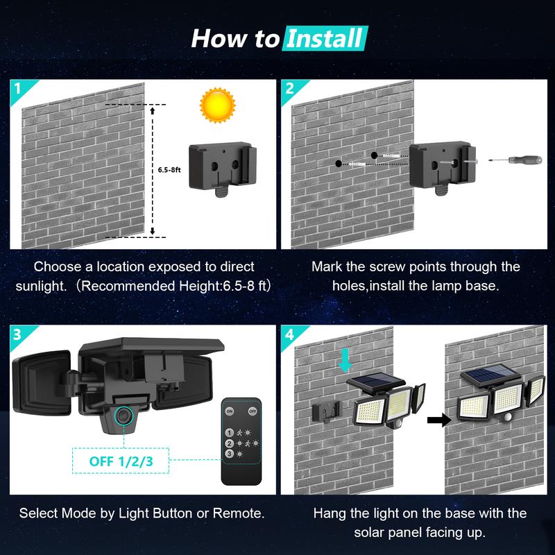 Keep Your Home Safe with Ultra-Bright Solar Motion Lights
